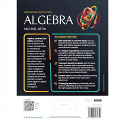 Algebra 2nd Edition - 2024 | For Honors Undergradutae & Graduate courses | book by Michael Artin - Additional Image 4