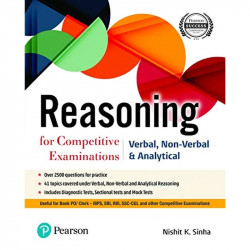 Reasoning For Competitive Examinations book by Nishit K. Sinha - Back Cover