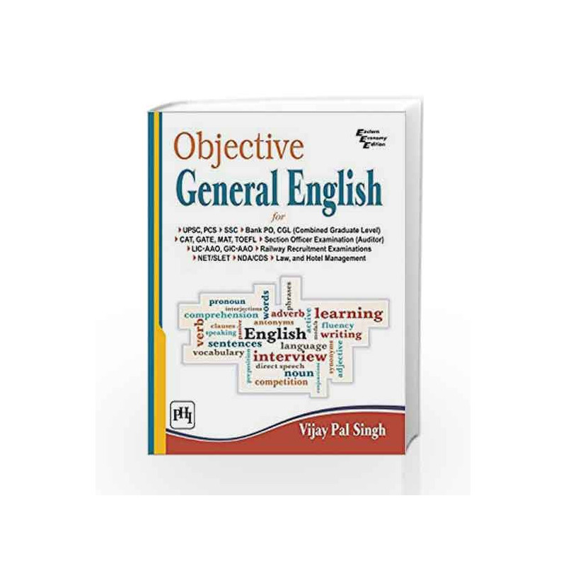 Objective General English by Singh V.P Book-9788120350939