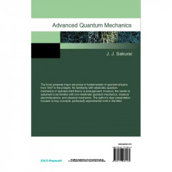 Advanced Quantum Mechanics book by SAKURAI - Back Cover