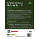 Pearson Cryptography and Network Security Principles and Practice, 8th Edition - Pearson book by William Stallings - Back Cover