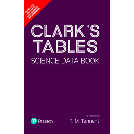 CLARK'S TABLES (SCIENCE DATA BOOK) book by TENNENT
