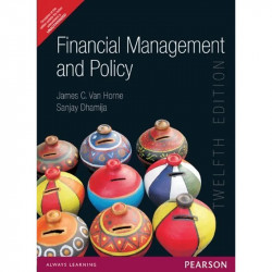 FINANCIAL MANAGEMENT AND POLICY, 12TH EDN book by Van Horne Dhamija