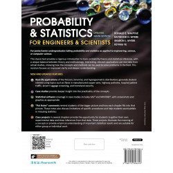 Probability and Statistics for Engineers and Scientists | Includes Case studies with Statistical Software coverage such as S… -