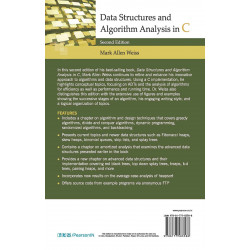Data structures and Algorithm Analysis in C, 2e book by Weiss - Additional Image 3