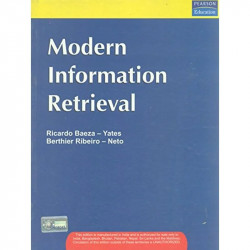 Modern Information Retrieval book by YATES - Back Cover