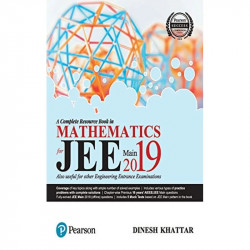 A Complete Resource Book in Mathematics for JEE Main 2019 book by Dinesh Khattar - Back Cover