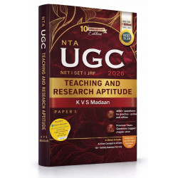 Pearson 2026 UGC NET Paper 1 Teaching & Research Aptitude by KVS Madaan | NET/SET/JRF |4000+ Practice Questions|Unit-wise PY…