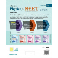 Pearson Objective Physics for NEET Volume I – 2026 | As Per NCERT & NMC Syllabi | 5000+ MCQs to Strengthen Exam Practice | C… -