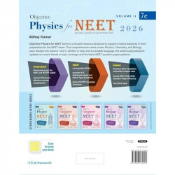 Pearson Objective Physics for NEET Volume II – 2026 | As Per NCERT & NMC Syllabi | 5000+ MCQs to Strengthen Exam Practice |… - A