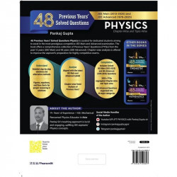 48 Previous Years' Solved Questions- JEE Advanced and JEE Main (2013-2025) Chapter-wise and Topic-wise - Physics book by Pan… -