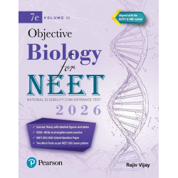 Pearson Objective Biology for NEET Volume II – 2026 | As Per NCERT & NMC Syllabi | 9500+ MCQs to Strengthen Exam Practice |…
