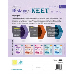 Pearson Objective Biology for NEET Volume II – 2026 | As Per NCERT & NMC Syllabi | 9500+ MCQs to Strengthen Exam Practice |… - A