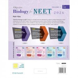 Pearson Objective Biology for NEET Volume II – 2026 | As Per NCERT & NMC Syllabi | 9500+ MCQs to Strengthen Exam Practice |… - A