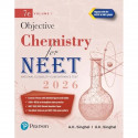 Pearson Objective Chemistry for NEET Volume I – 2026 | As Per NCERT & NMC Syllabi | 5500+ MCQs to Strengthen Exam Practice |… -