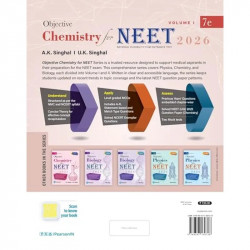 Pearson Objective Chemistry for NEET Volume I – 2026 | As Per NCERT & NMC Syllabi | 5500+ MCQs to Strengthen Exam Practice |… -