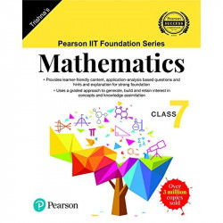 Pearson IIT Foundation Series - Maths - Class 7 (Old Edition) book by Trishna's - Back Cover