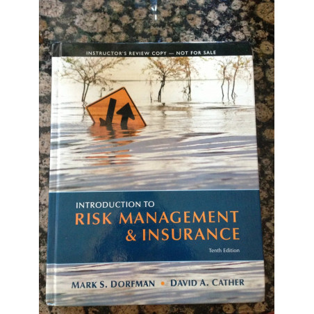 Introduction to Risk Management and Insurance book by Mark S. Dorfman, David A. Cather