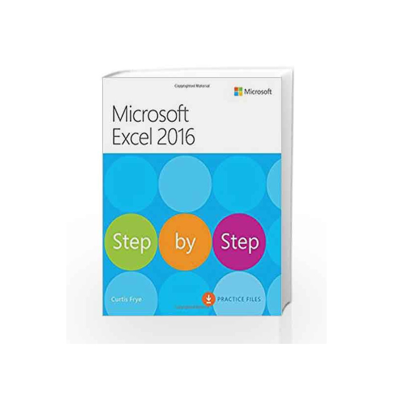 Microsoft Excel 2016 Step by Step (Step By Step (Microsoft)) by DR.S.S.THIPSE Book-9788120351981