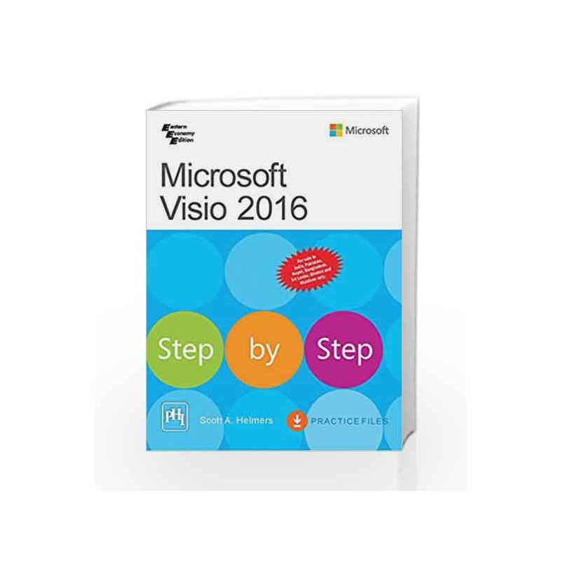 Microsoft Visio 2016 Step By Step by Helmers Scott A. Book-9788120351998