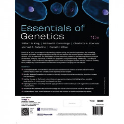 Essentials of Genetics, 10E book by William S Klug, Janice Thompson - Back Cover