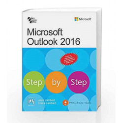 Microsoft Outlook 2016 Step By Step by Lambert & Lambert Book-9788120352025