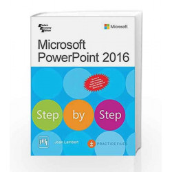 Microsoft Powerpoint 2016 Step By Step by Lambert Joan Book-9788120352032