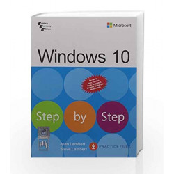 Windows 10 Step By Step by Lambert & Lambert Book-9788120352056