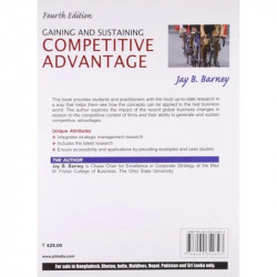 Gaining and Sustaining Competitive Advantage book by Barney J.B - Additional Image 4