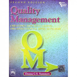 Quality Management: Creating and Sustaining Organizational Effectiveness book by Summers C.S - Back Cover