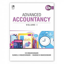 Advanced Accountancy Volume - 1 | 12TH Edition book by S.N. Maheshwari, S.K. Maheshwari - Back Cover