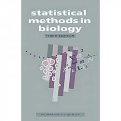 Statistical Methods in Biology book by Norman T. J. Bailey - Back Cover