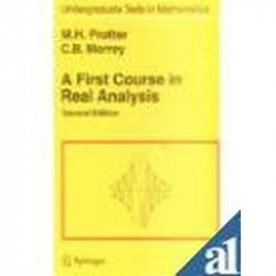 A First Course in Real Analysis, 2e book by PROTTER