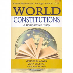 World Constitutions book by Vishnoo Bhagwan, Vidya Bhushan - Back Cover