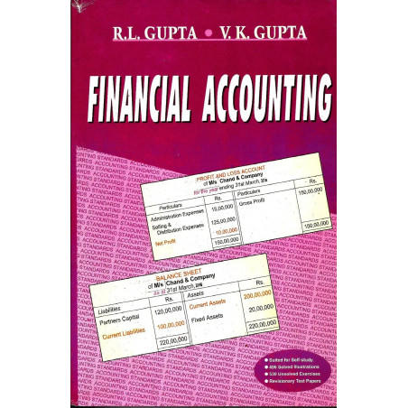 Financial Accounting B.Com. Madras book by Gupta R.L., Gupta VK