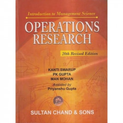 Operations Research book by Kanti Swarup, PK. Gupta