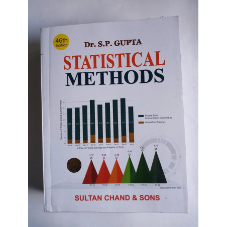 Statistical Methods (All Courses) book by Dr. S.P. Gupta