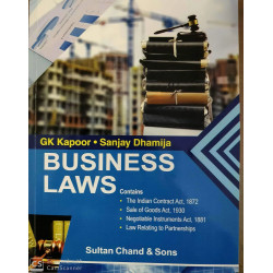 Business Laws book by G K Kapoor Sanjay Dhamija