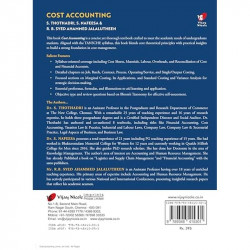 Cost Accounting book by S. NAFEESA & R. B. SYED AHAMMED JALALUTHEEN S. THOTHADRI - Additional Image 4