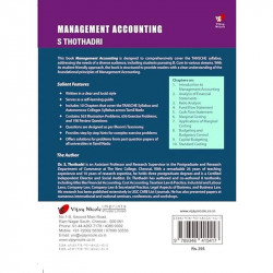 Management Accounting book by Thothadri S - Additional Image 4
