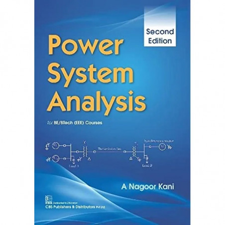 Power System Analysis For Be/Btech Eee Courses 2Ed (Pb 2022) book by KANI A N