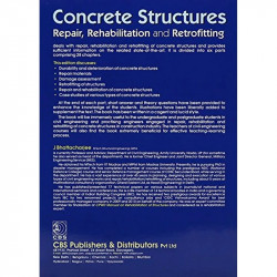 Concrete Structures Repair Rehabilitation And Retrofitting (Pb 2019) book by BHATTACHARJEE J - Additional Image 4