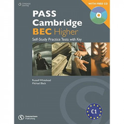 Pass Cambridge BEC Higher Practice Book w/CD book by Russell Whitehead