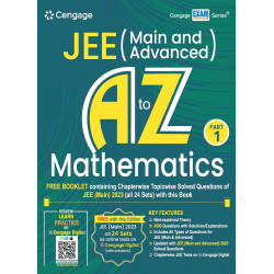 JEE (Main and Advanced) A to Z Mathematics: Part 1 book by Cengage India