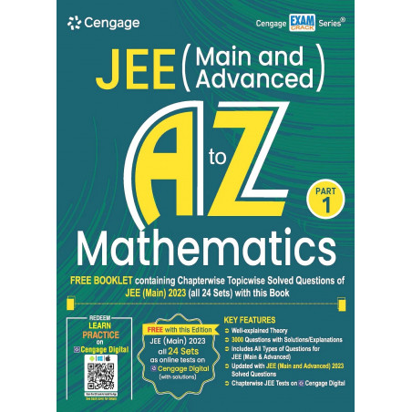 JEE (Main and Advanced) A to Z Mathematics: Part 1 book by Cengage India
