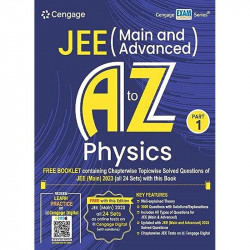 JEE (Main and Advanced) A to Z Physics: Part 1 book by Cengage India - Back Cover
