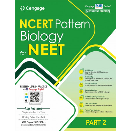 OLD NCERT PATTERN BIOLOGY FOR NEET: PART 2 book by Cengage India