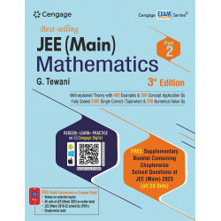 JEE (Main) Mathematics: Part 2 with Free Online Assessments and Digital Content 2023 book by Tewani