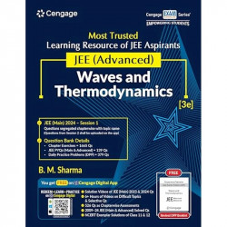 OLD EDITION JEE Advanced Waves and Thermodynamics with Free Online Assessments and Digital Content 2024 book by B. M. Sharma - B