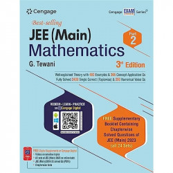 JEE (Main) Mathematics: Part 2 with Free Online Assessments and Digital Content 2023 book by Tewani - Back Cover